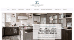 Desktop Screenshot of cabinetgalleryltd.com